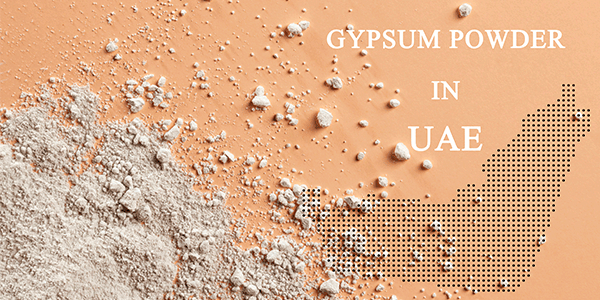Gypsum powder in UAE