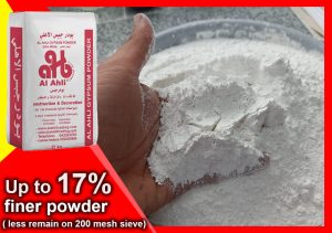 gypsum powder/ finer powder