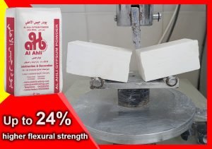 higher flexural strength/ gypsum powder