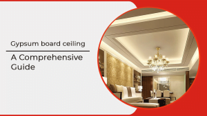 Gypsum board ceiling