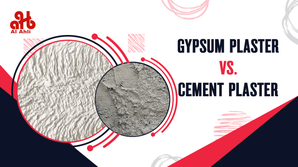 Gypsum Plaster VS Cement Plaster