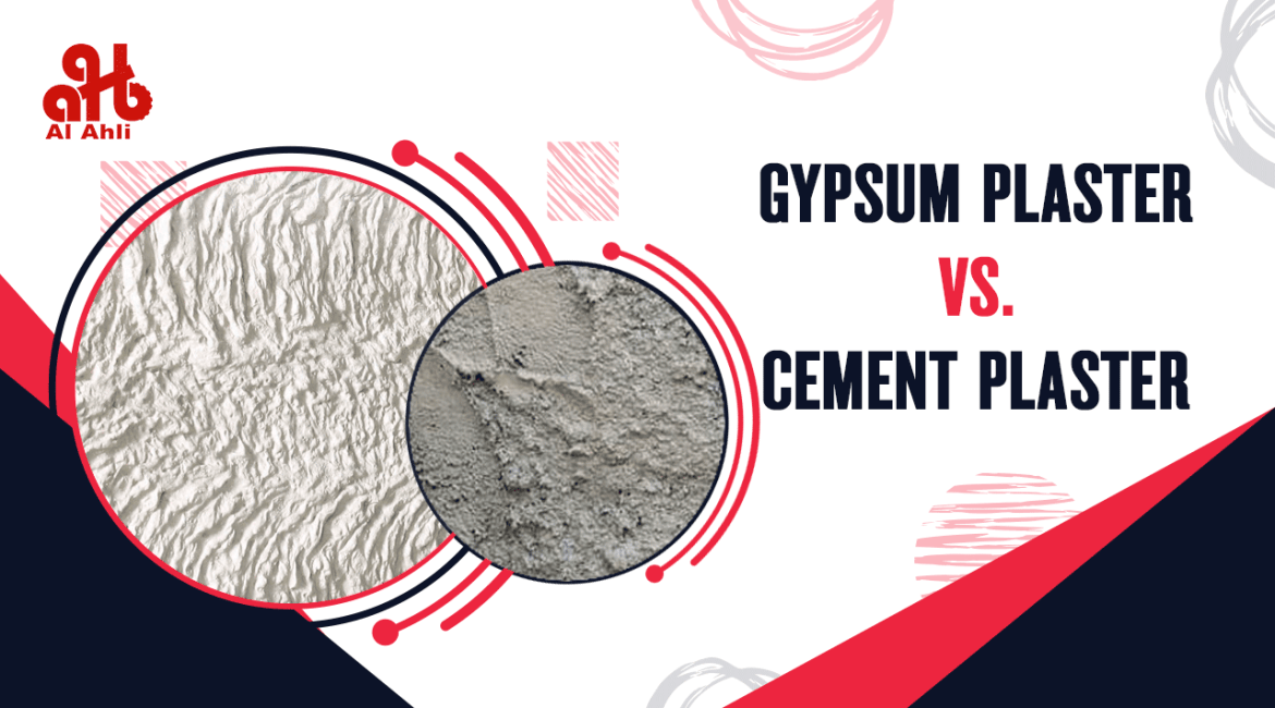 Gypsum Plaster VS Cement Plaster