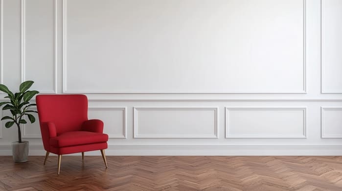 Minimalist Perimeter Molding