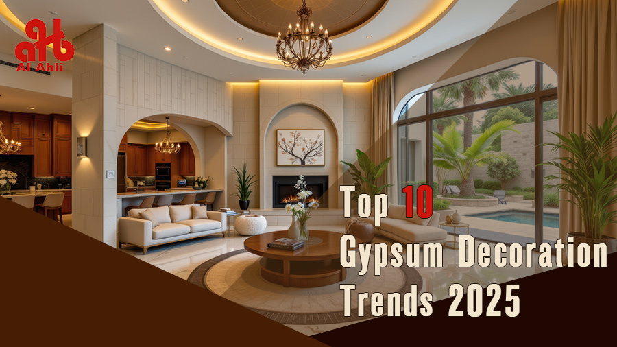 Top 10 Gypsum Decoration Trends 2025 | UAE Villas & Apartments