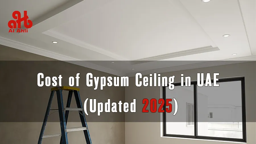 Cost of Gypsum Ceiling in UAE (Updated 2025)