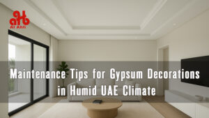 Maintenance Tips for Gypsum Decoration in Humid UAE Climate