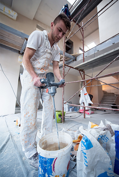 gypsum powder Mixing Technique