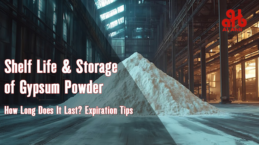 Shelf Life & Storage of Gypsum Powder | How Long Does It Last? Expiration Tips